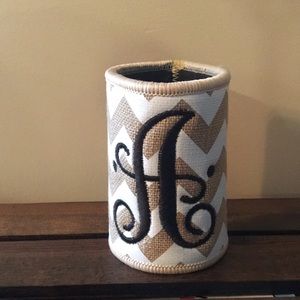 Monogrammed Can Koozie